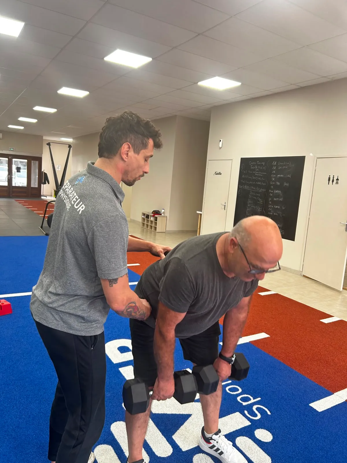 Coaching individuel, soulevé de terre