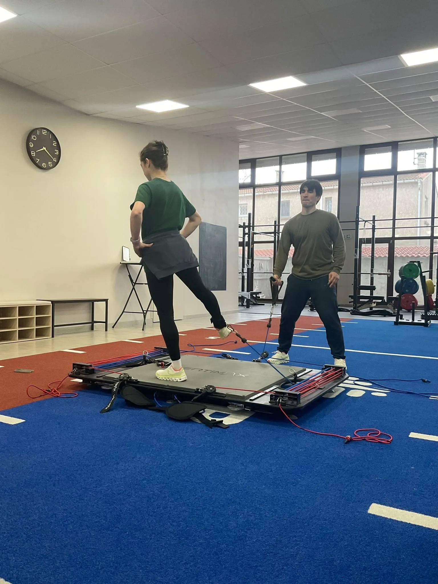 Entraînement sur VertiMax à MFP Sport, développement de l'explosivité