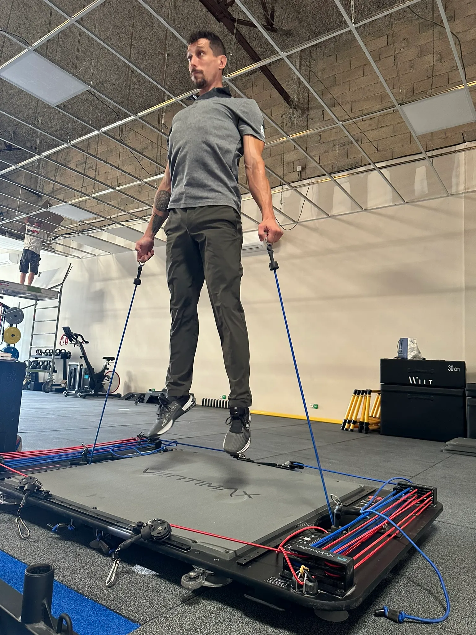 Entraînement sur VertiMax à MFP Sport, développement de l'explosivité